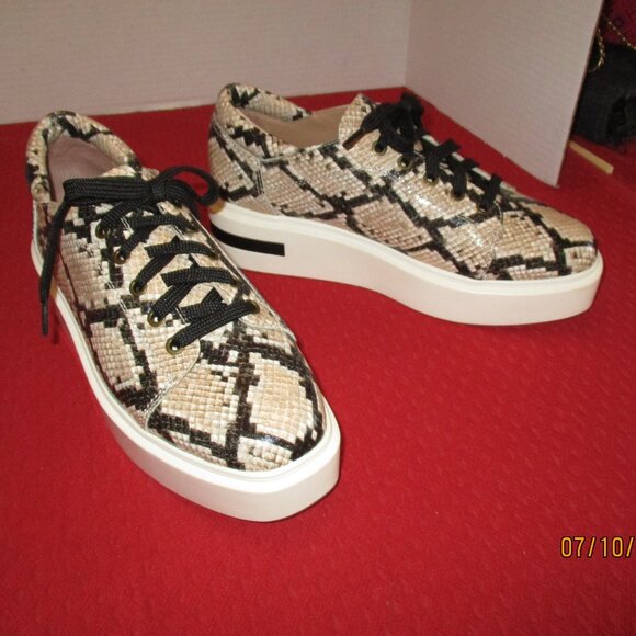 Linea Paolo Kendra Snakeskin Sneakers - Picture 8 of 15